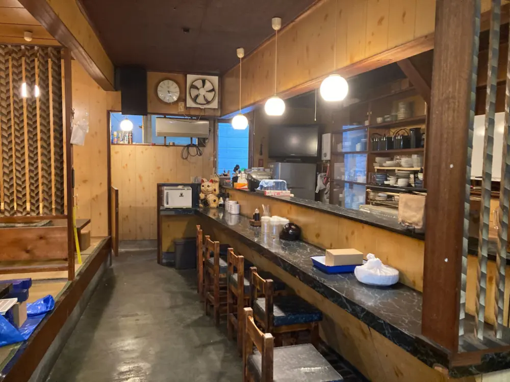 葛西の居抜き店舗の内装