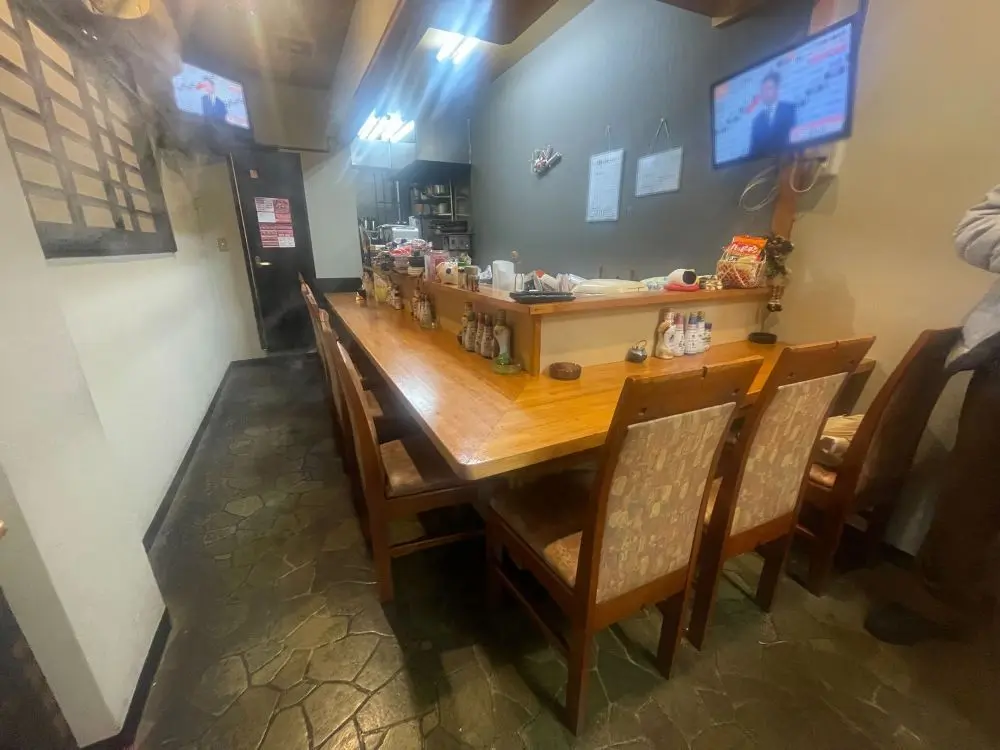 金町の居抜き店舗の内装