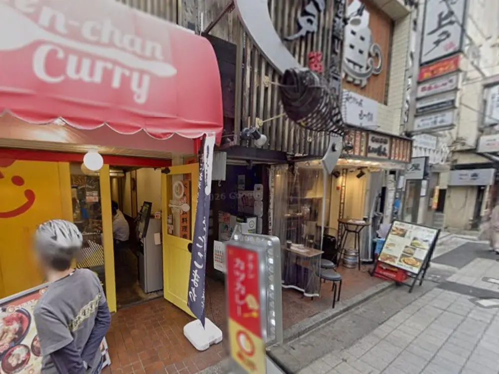 中野のBAR・ショットバー居抜きのエントランス