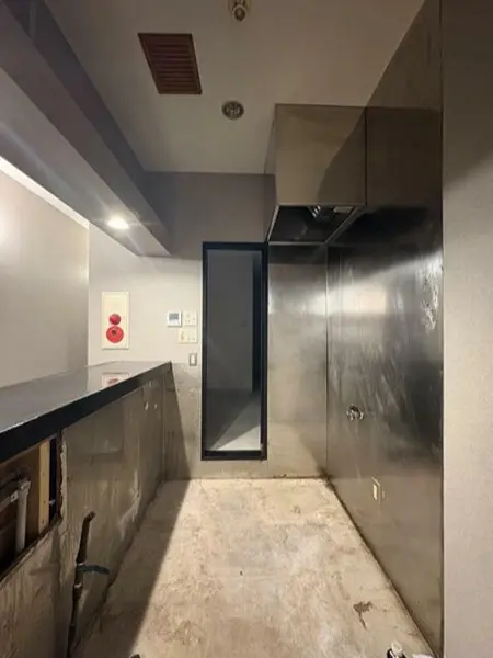 亀戸の居抜き店舗の厨房