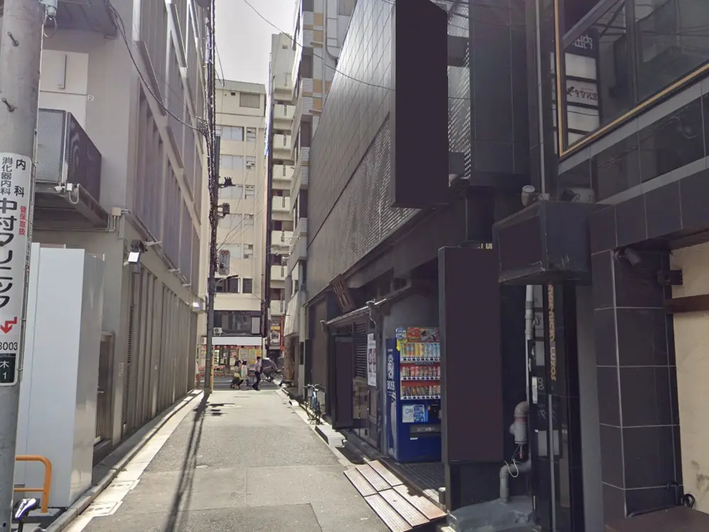 六本木のBAR・ショットバー居抜きの外観