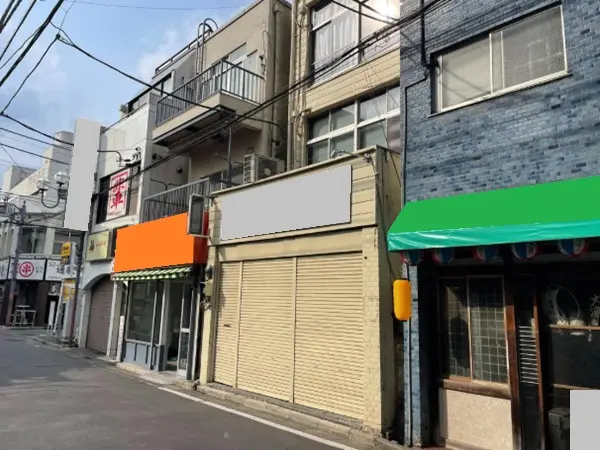 スナック・パブの居抜き物件の外観