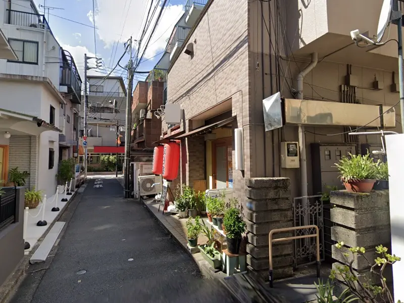 平和島の居抜き店舗の外観