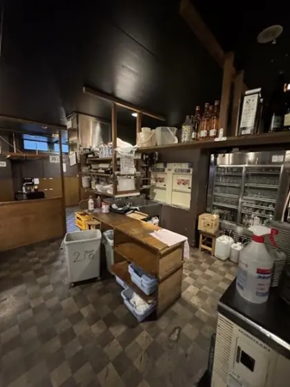 水道橋の居抜き店舗の内装