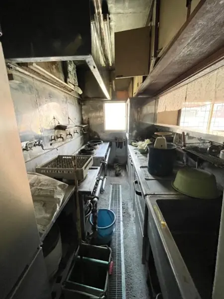 本川越の中華料理居抜きの厨房