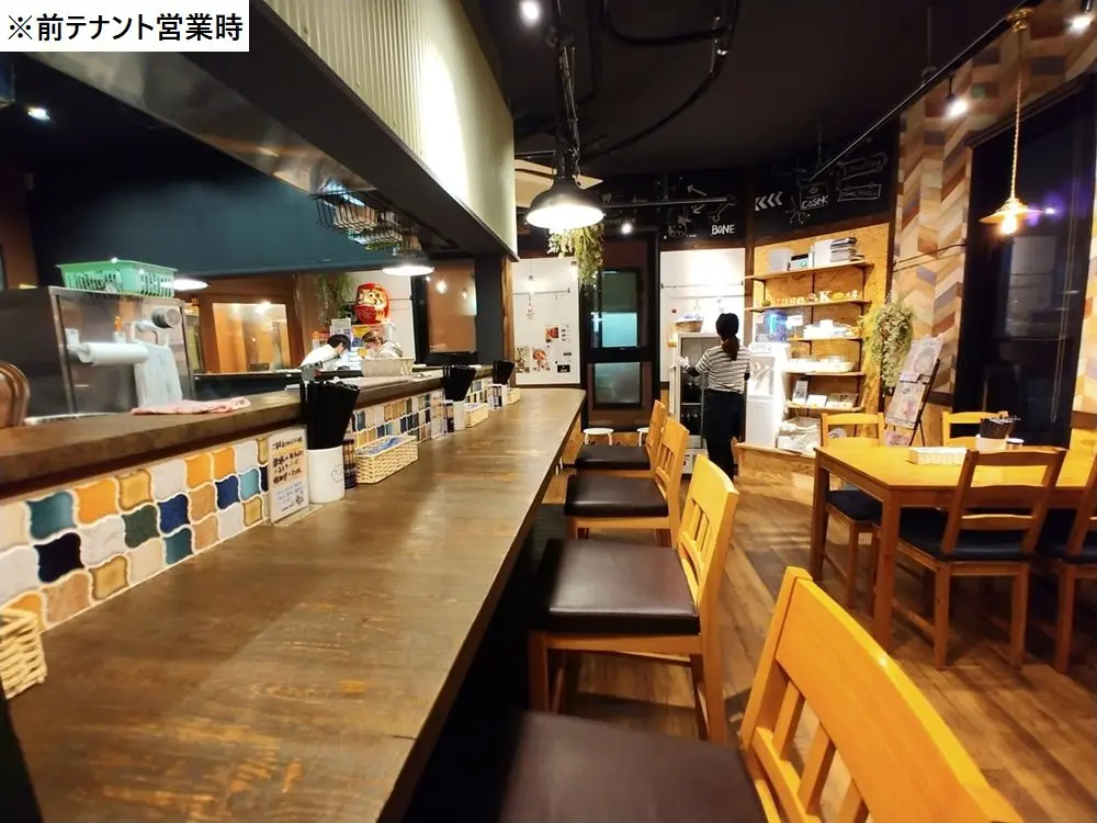 京成大久保の居抜き店舗の内装