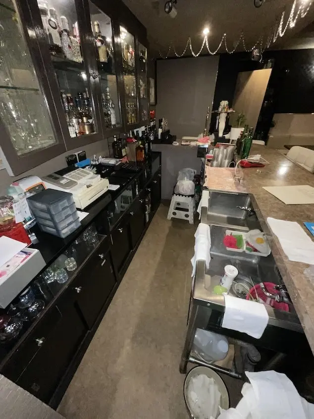 川崎の居抜き店舗の厨房
