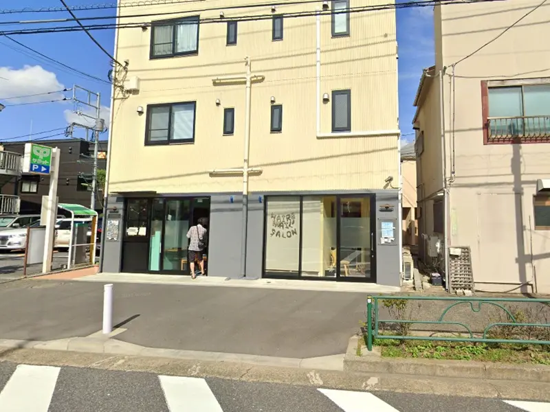 祐天寺の美容室・理容室居抜きの外観