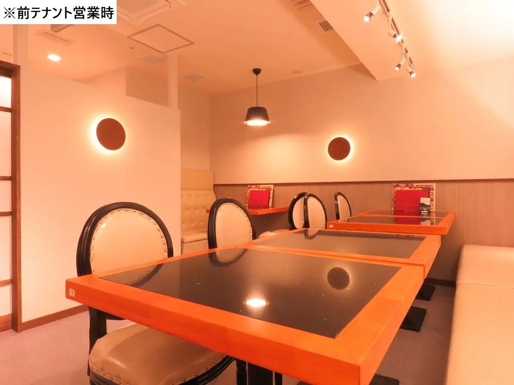 松戸の韓国料理居抜きの内装