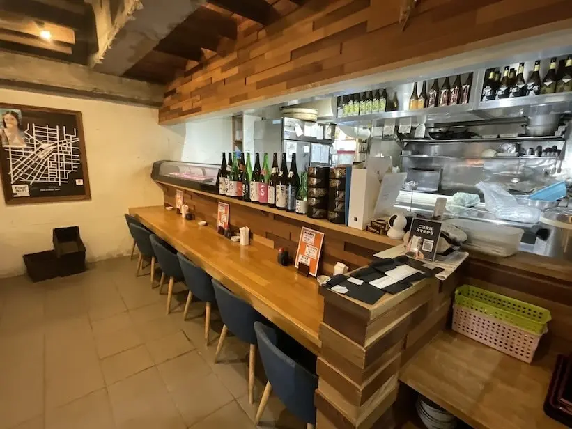 居酒屋の居抜き物件の内装