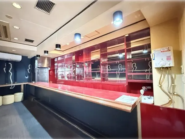 竹ノ塚の居抜き店舗の内装
