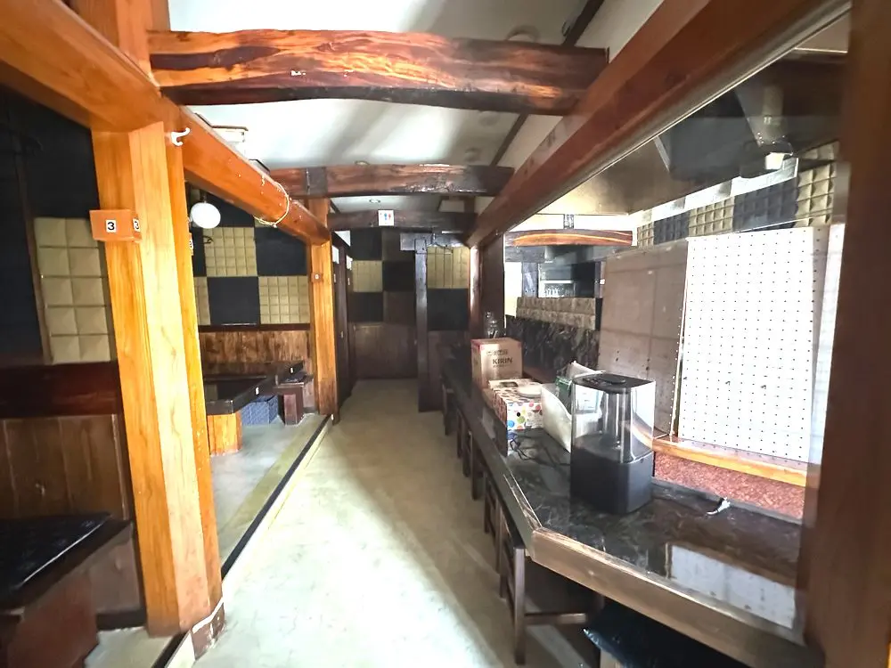 さがみ野の居酒屋居抜きの内装