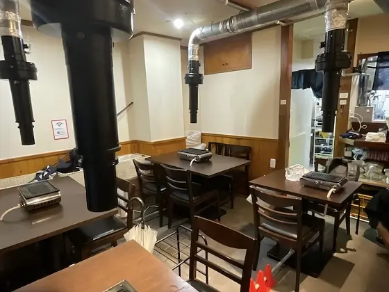 花小金井の居抜き店舗の内装
