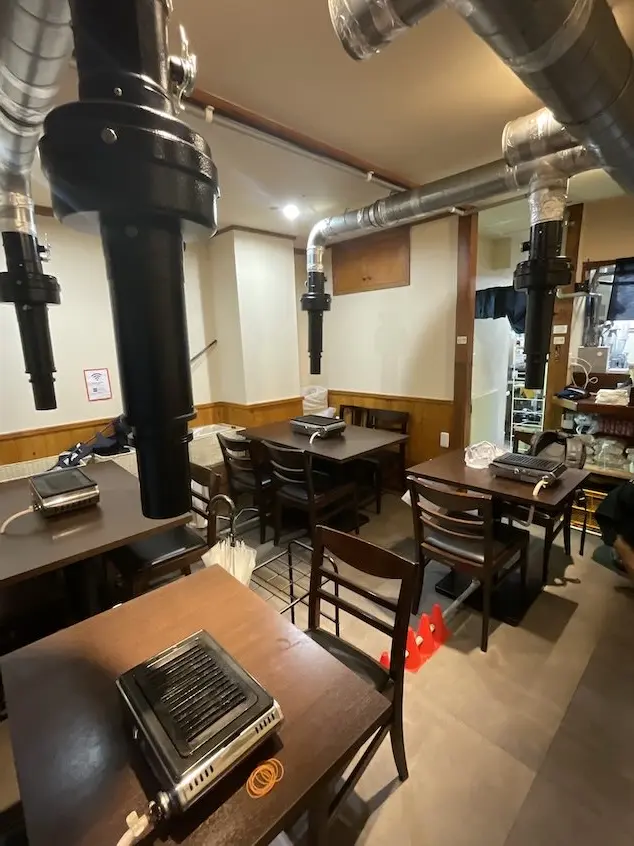 花小金井の居抜き店舗の内装