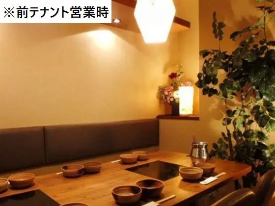 柏の居抜き店舗の内装