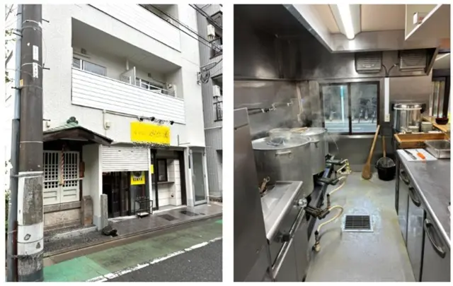 平井の居抜き店舗の内装