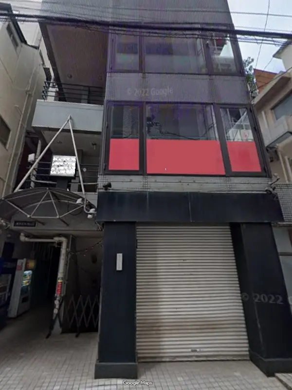 六本木の居抜き店舗の外観