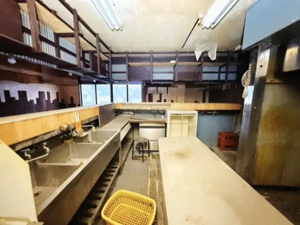 豊田の居抜き店舗の厨房