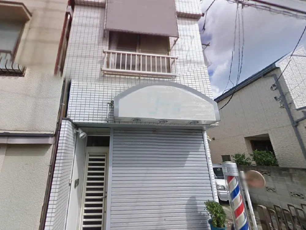 美容室・理容室の居抜き物件の外観