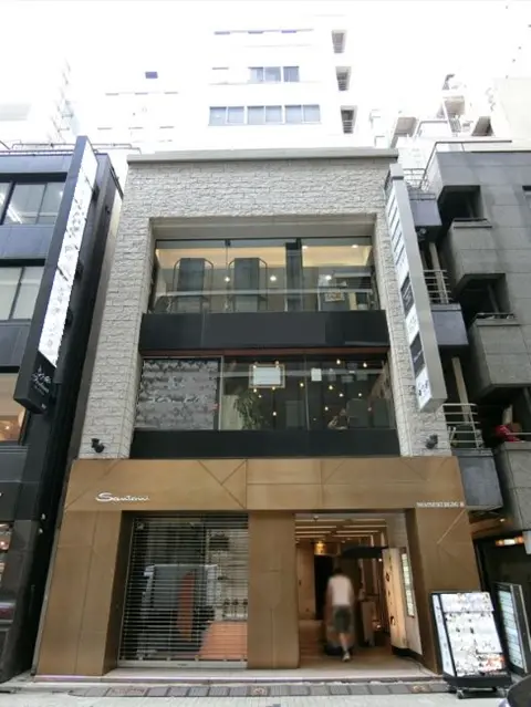 銀座の和食居抜きの外観