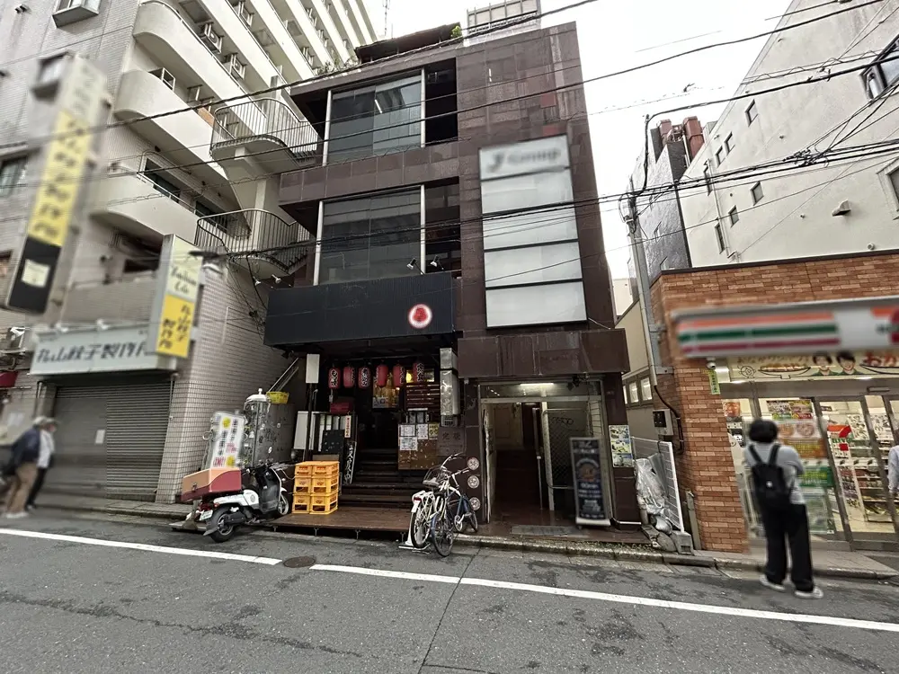 高円寺の事務所仕様物件の外観