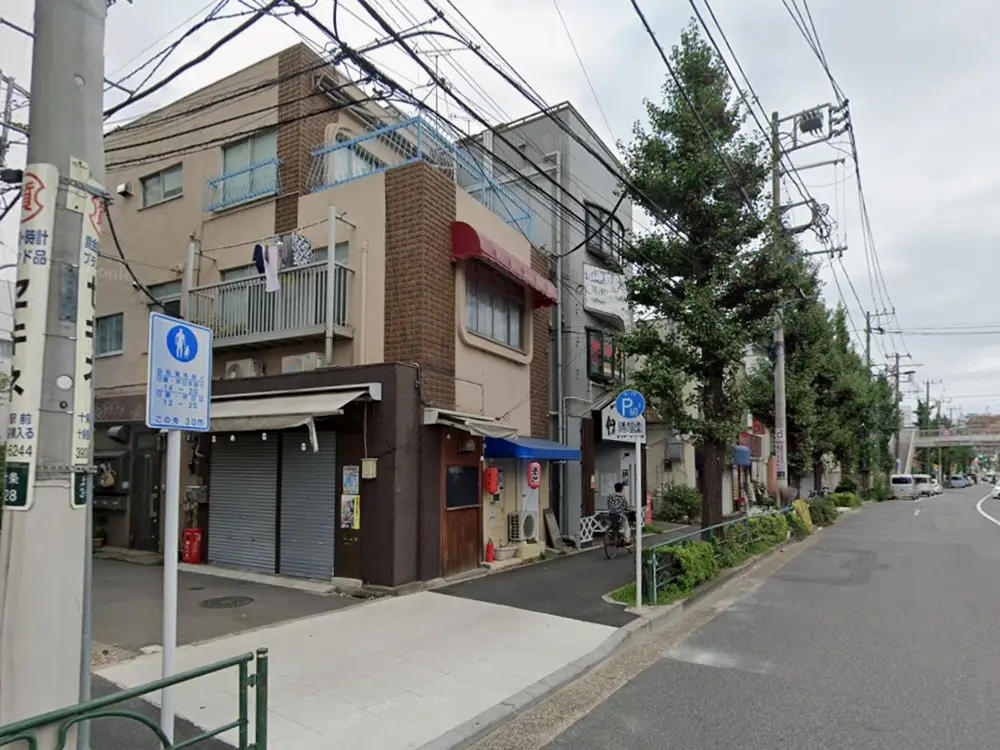 十条の居抜き店舗の外観