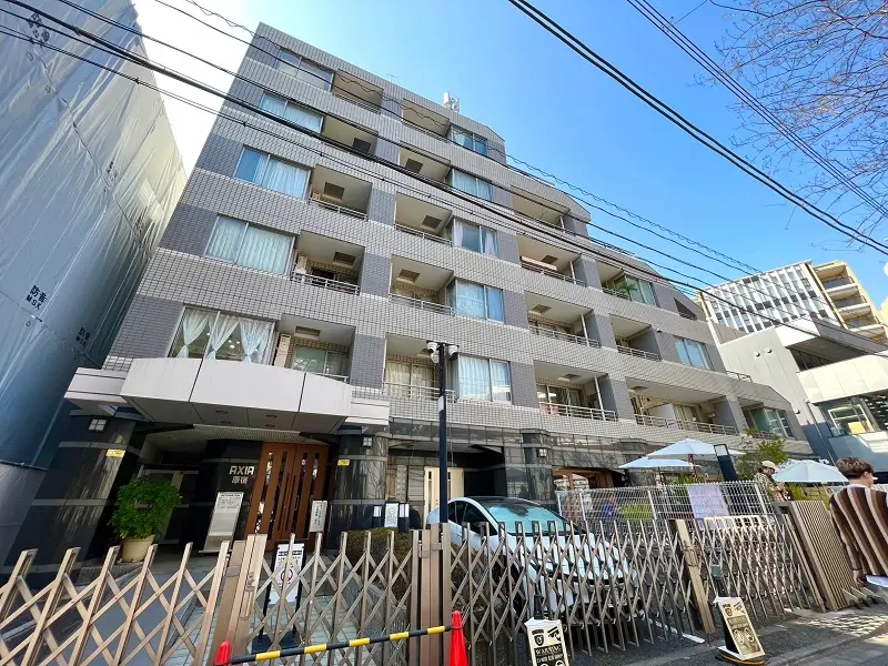 原宿の居抜き店舗の外観