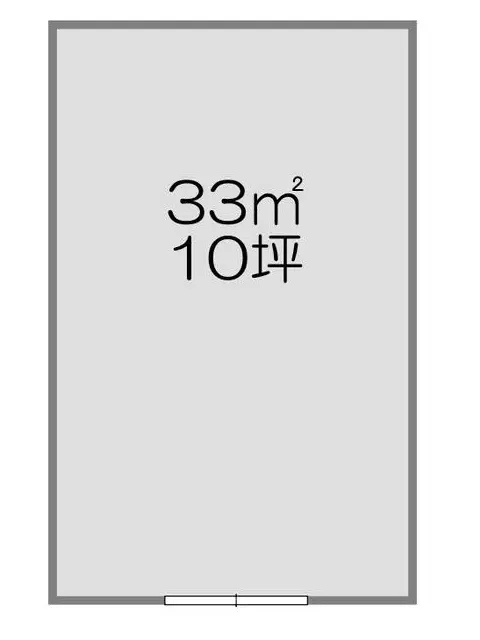 中野新橋の和食居抜きの平面図