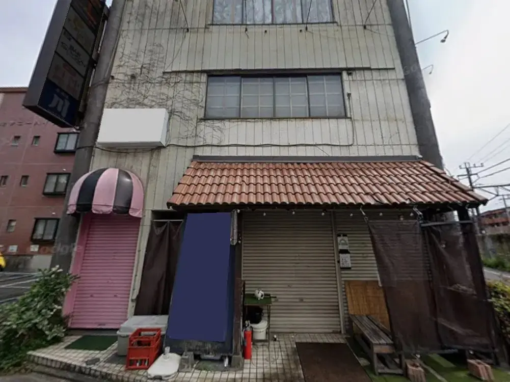 小作の居抜き店舗の外観