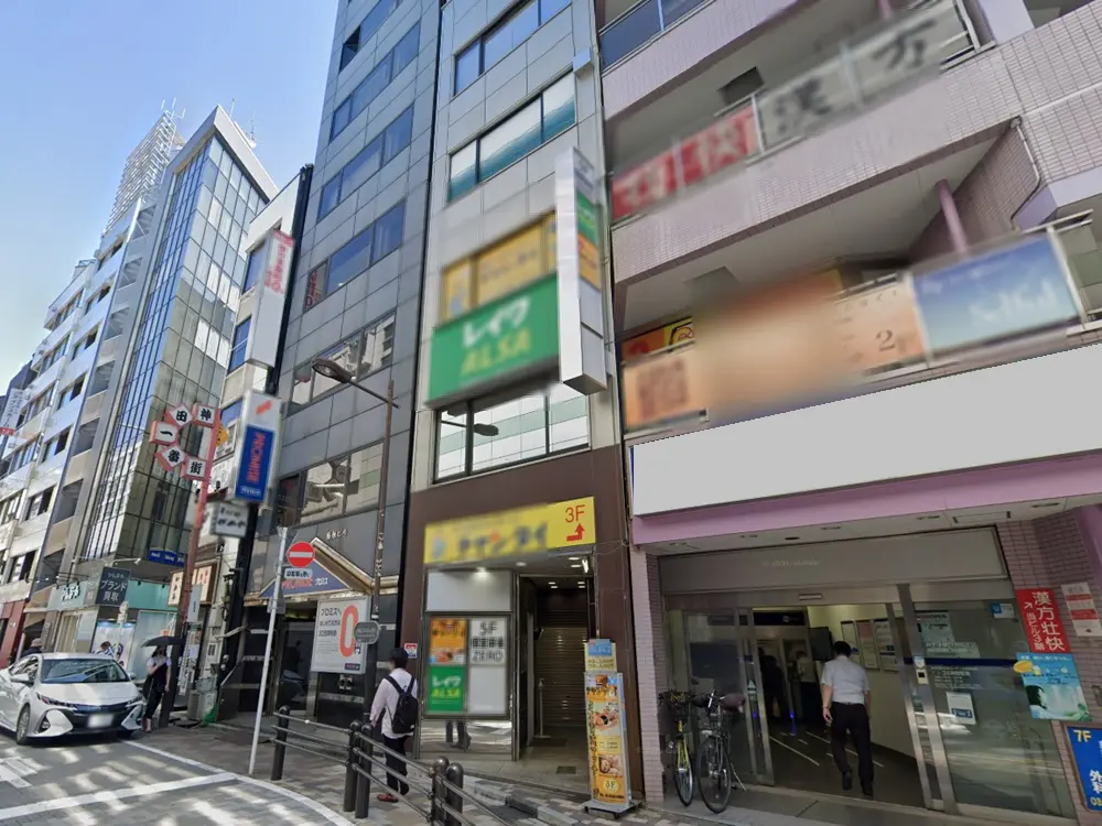 神田のスケルトン物件の外観