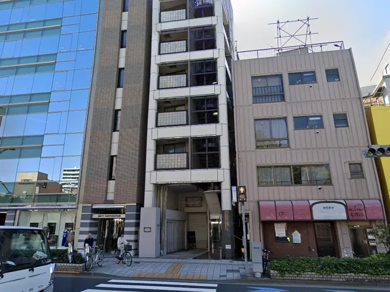 蔵前の居抜き店舗の外観