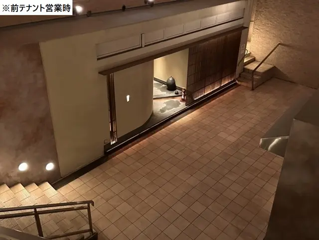 広尾の和食居抜きのエントランス