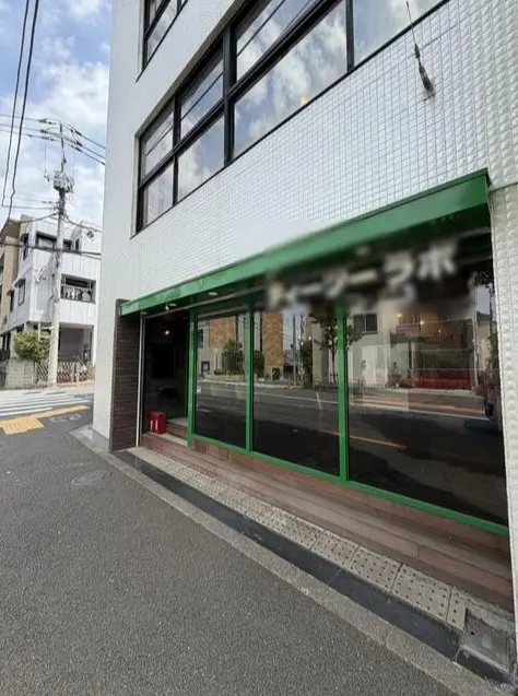 等々力のカフェ・喫茶店居抜きの外観