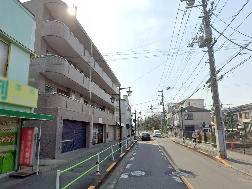 美容室・理容室の居抜き物件の外観