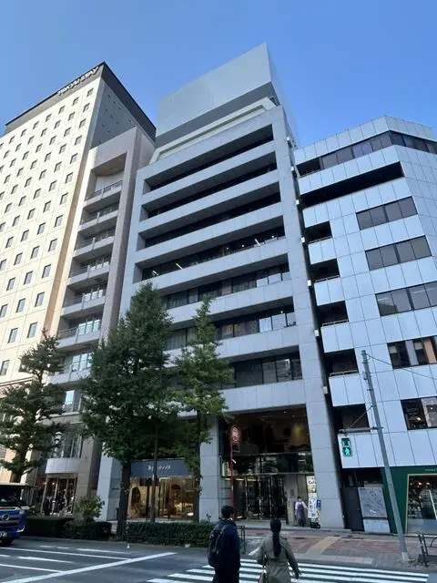 東銀座の居抜き店舗の外観