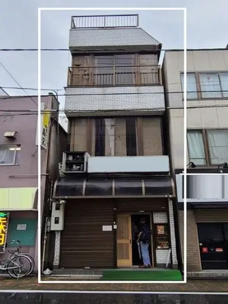 堀切菖蒲園の居抜き店舗の外観