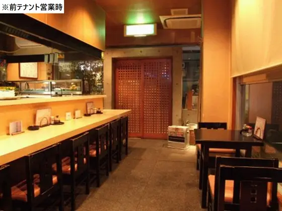 新所沢の居抜き店舗の内装