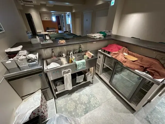 麻布十番のBAR・ショットバー居抜きの厨房