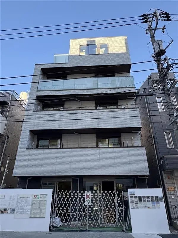 門前仲町のスケルトン店舗物件の外観
