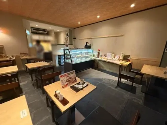 玉川学園前の居抜き店舗の内装