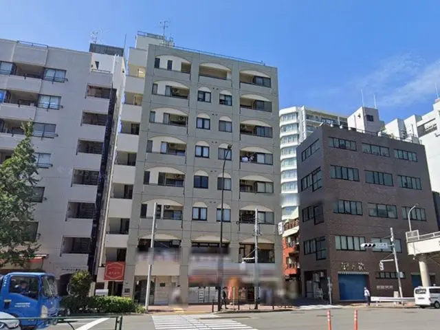 麻布十番のスケルトン物件の外観