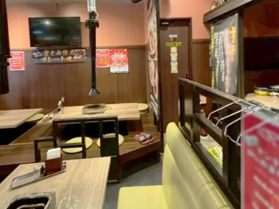 焼肉屋の居抜き物件の内装