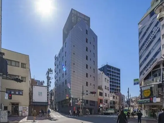 渋谷のリース店舗物件の外観