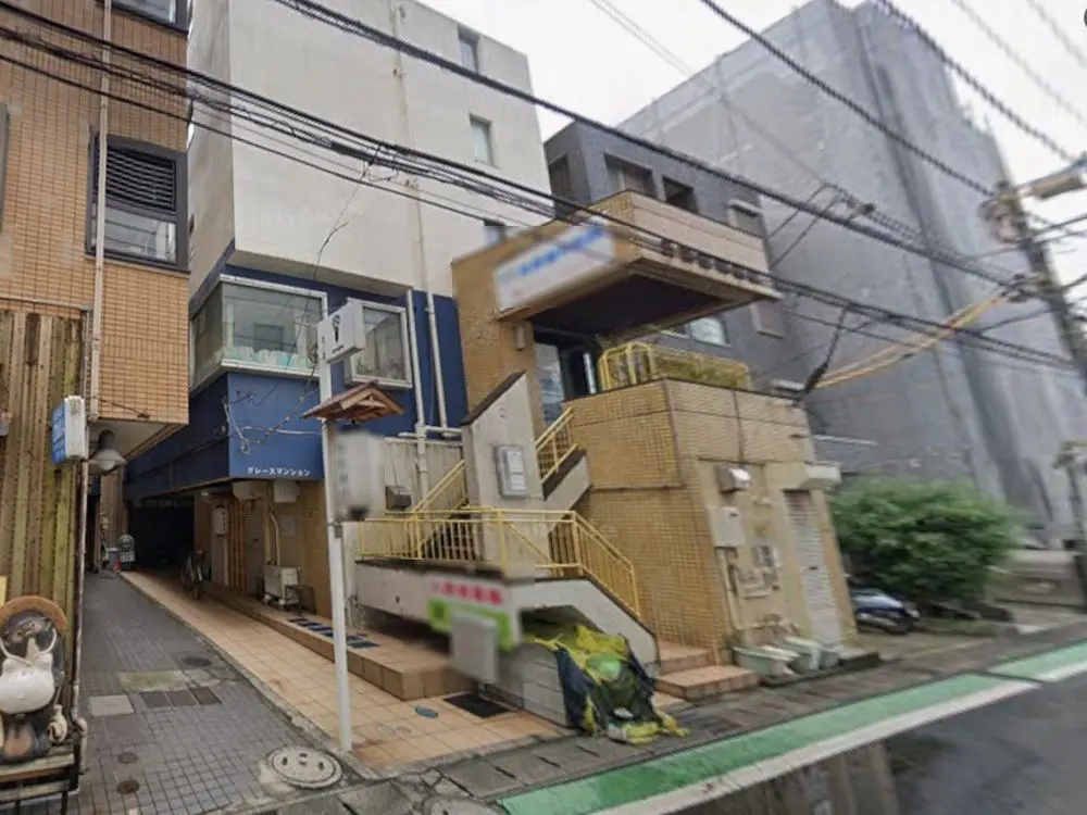 新検見川の居抜き店舗の外観
