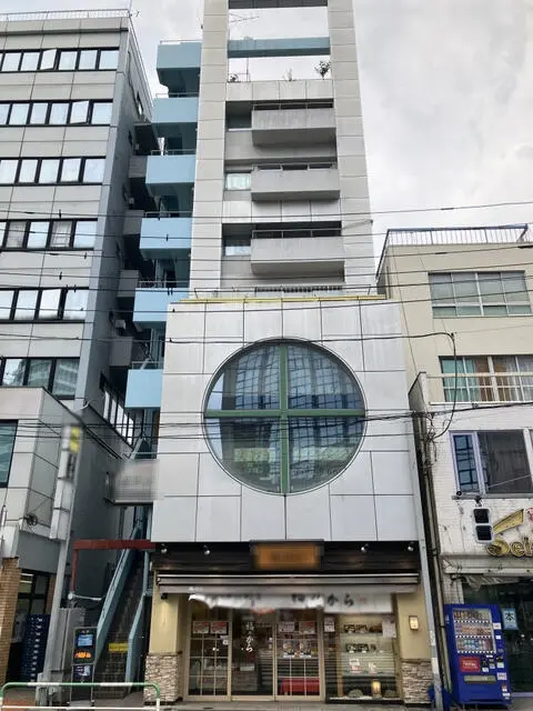 新大塚のスケルトン店舗物件の外観