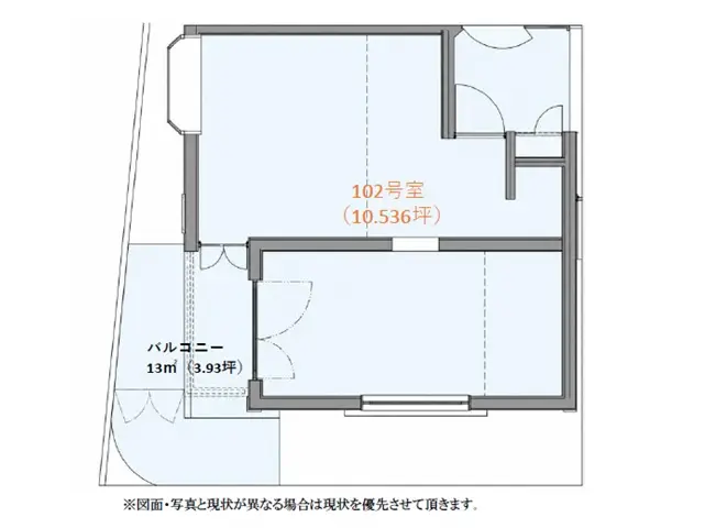明治神宮前〈原宿〉のカフェ・喫茶店居抜きの平面図