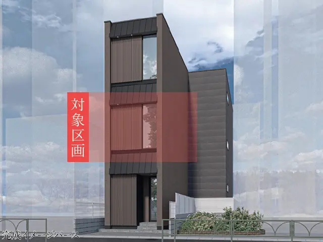 貸店舗(スケルトン)の外観