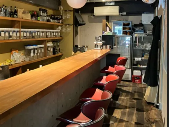 カフェ・喫茶店の居抜き物件の内装