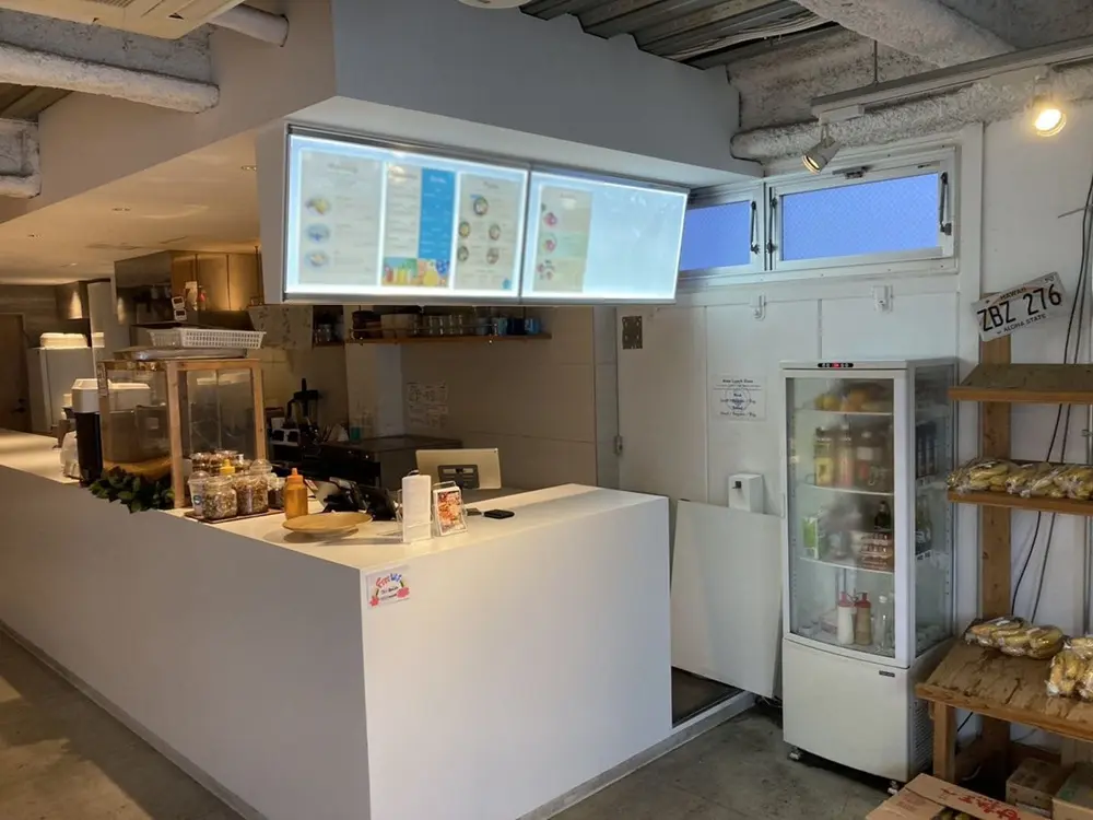 八王子の居抜き店舗の内装