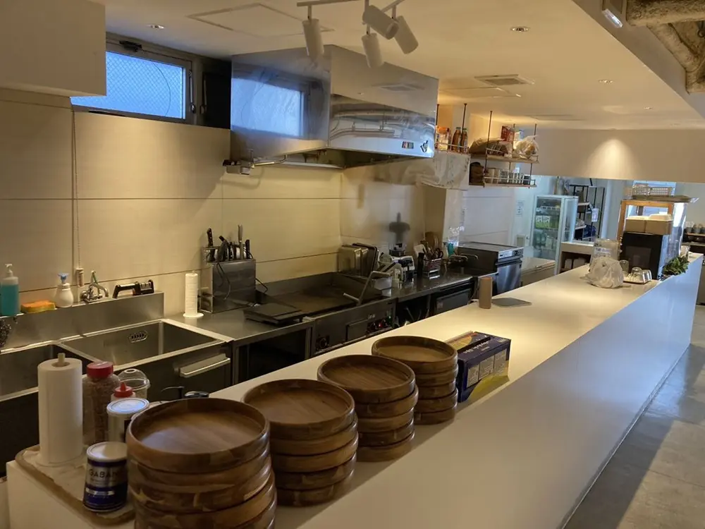 カフェ・喫茶店の居抜き物件の厨房